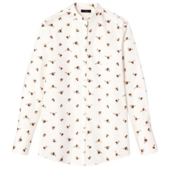 Victoria Beckham for Target Tops - Victoria Beckham for Target Bumble Bee Button Down